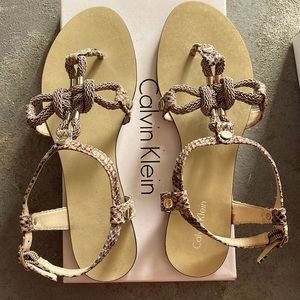 Calvin Klein Sandals size 7